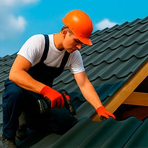 Монтаж кровли