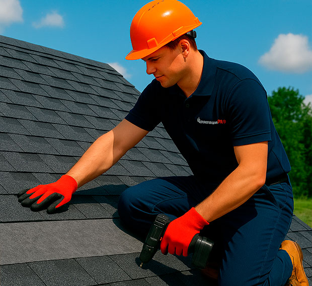Монтаж мягкой кровли в Черноголовке